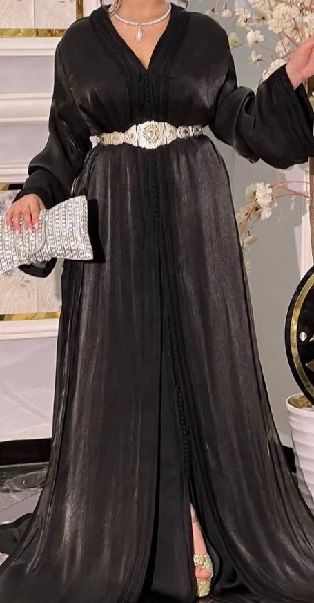 Takchita organza nieuw, Maat 38/40 (M), Overige typen, Ophalen of Verzenden, Zo goed als nieuw