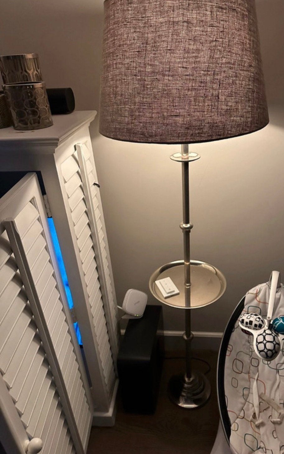 2 x Riviera maison lamp met rm kap  Per stuk prijs 125,00, Ophalen, Zo goed als nieuw, Rond