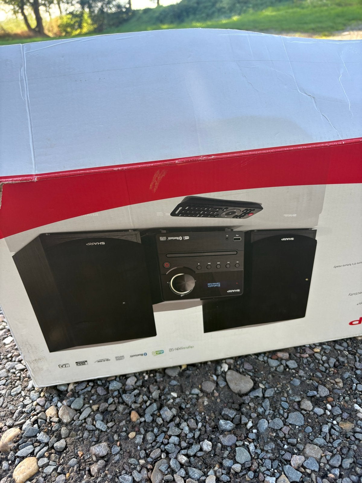 Sharp Geluid Set - Microset met CD, Bluetooth en USB, Ophalen, Zo goed als nieuw, Microset, Sharp