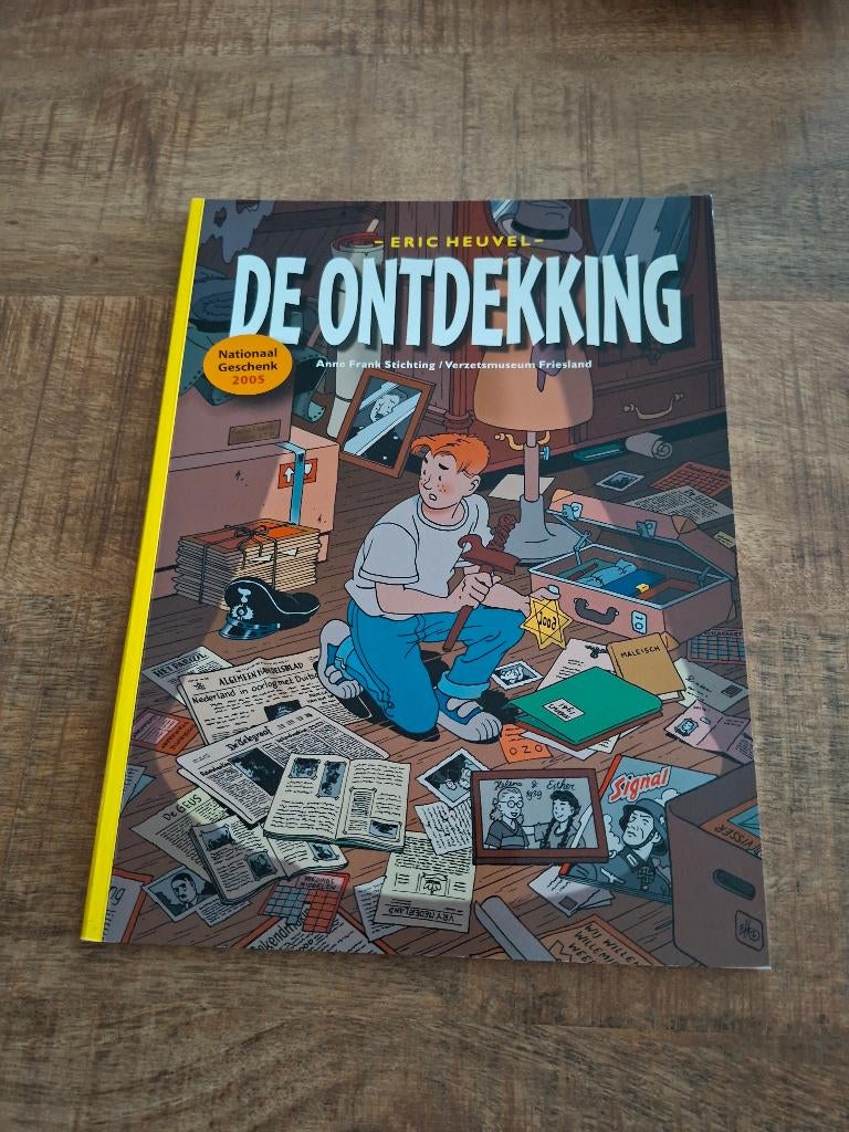 Eric Heuvel – De ontdekking, Boeken, Eén stripboek, Ophalen of Verzenden, Zo goed als nieuw