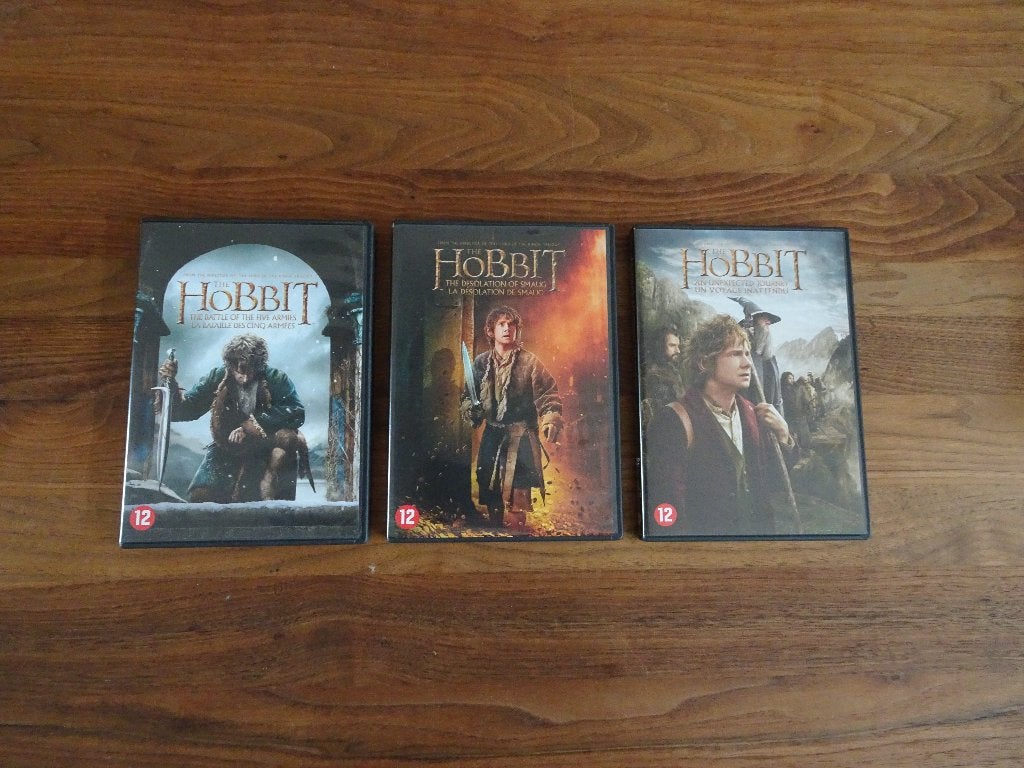 Hobbit trilogie dvd, Nederlands, Fantasy, Ophalen of Verzenden, Vanaf 12 jaar