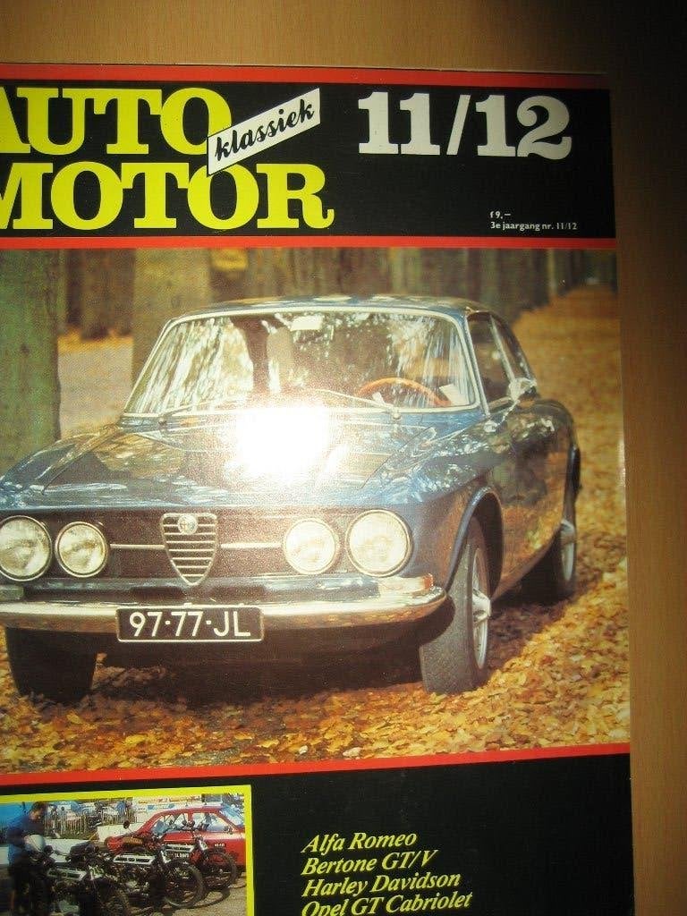 AMK 1987 11/12 Alfa Romeo GTV Bertone DKW RT Lotus Europa, Ophalen, Gelezen, Alfa Romeo