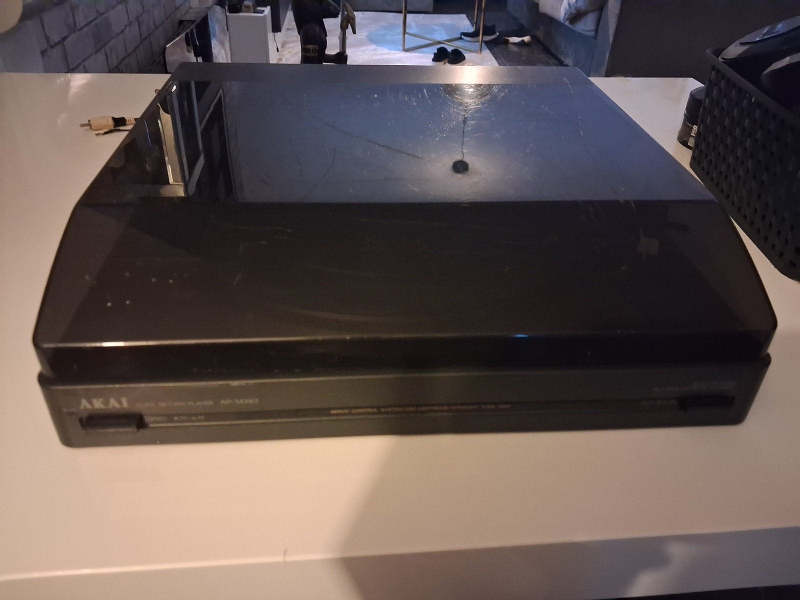 Akai AP-M393 Platenspeler - Goede staat met naald, Gebruikt, Automatisch, Ophalen of Verzenden, Platenspeler