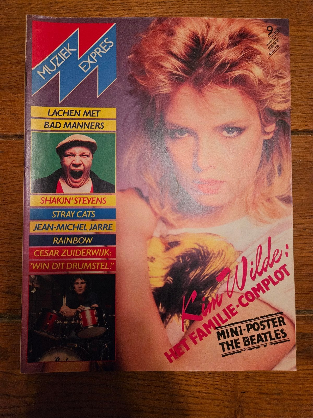 Muziek Expres september 1981 - Kim Wilde, Bad Manners, Ophalen of Verzenden, Gelezen, Muziek, Film of Tv