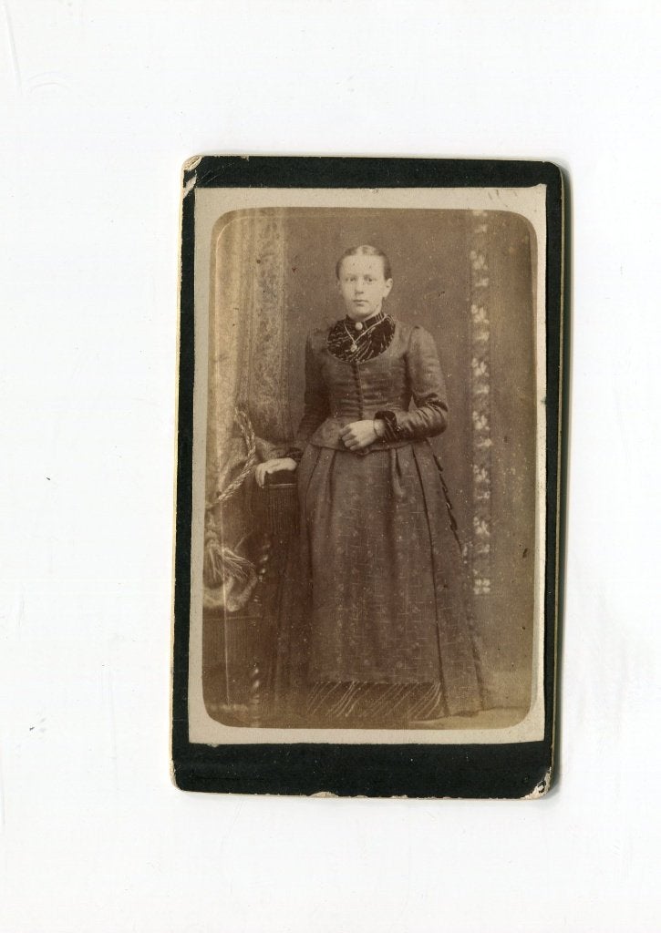Carte de Visite. Harting. Gouda., Foto, Ophalen of Verzenden, Zo goed als nieuw, Voor 1940