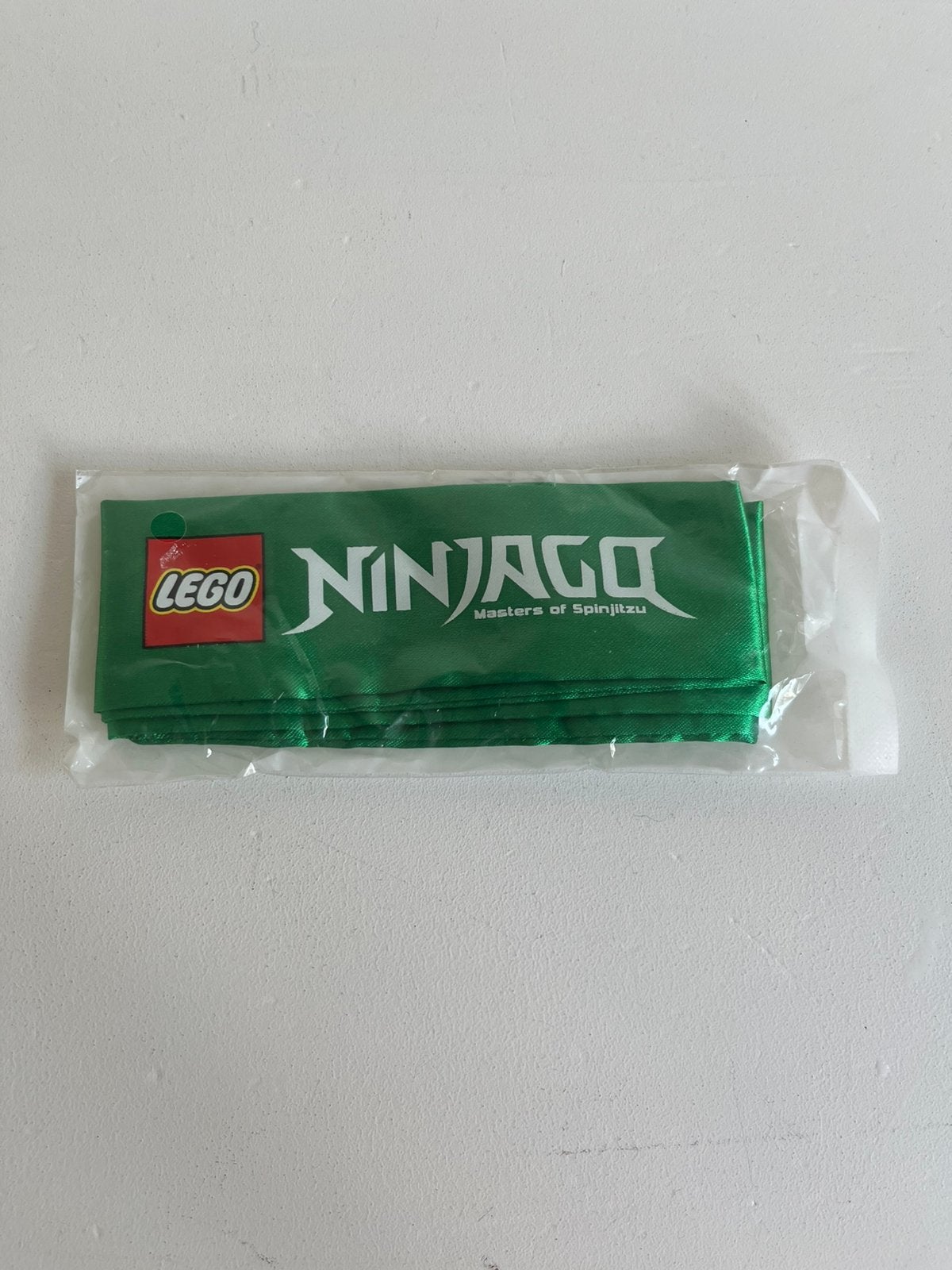 LEGO Ninjago Groene Bandana / Hoofdband (2012) - Nieuw, Ophalen of Verzenden, Zo goed als nieuw, Lego, Ninjago