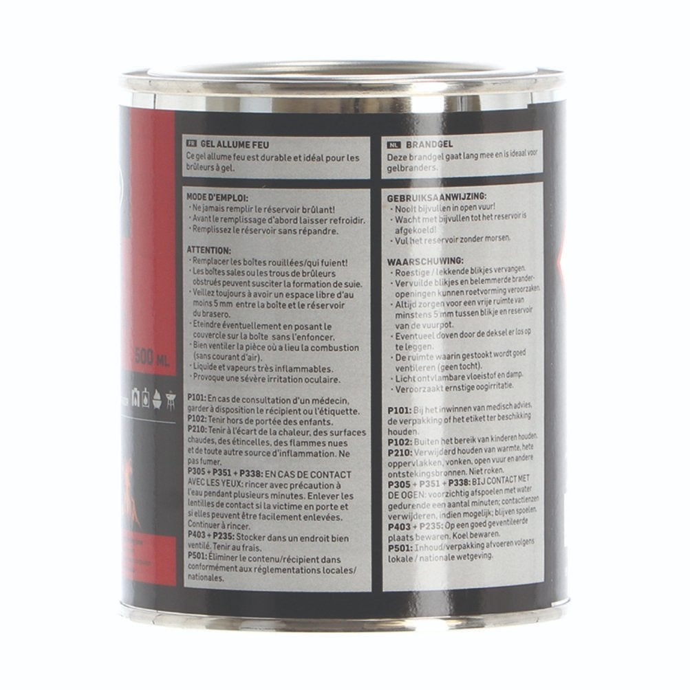 firegel in blikje 500ML  -ACTIE VAN €4,99 voor € 3,99-, Ophalen of Verzenden, Nieuw