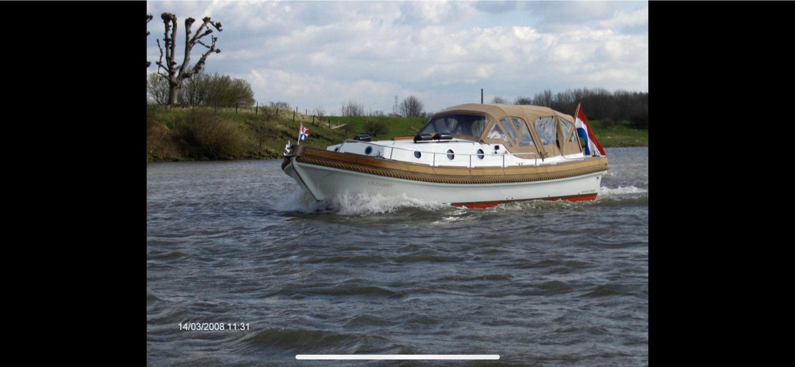 Pieterse 10.50 Motorjacht (bj 2008) - Zeer compleet, Gebruikt, Afdekzeil, Diesel, 80 cm