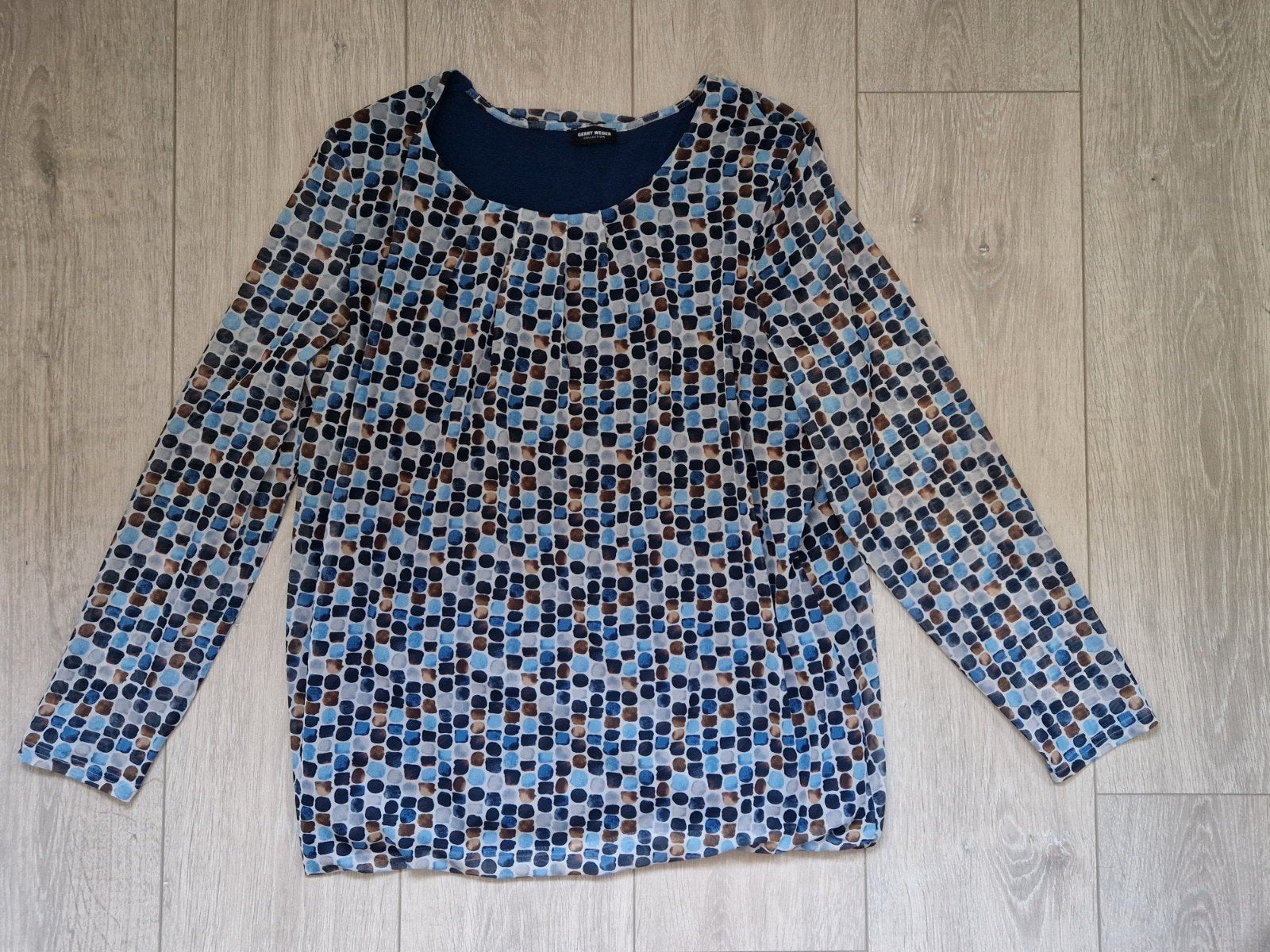 Gerry Weber blouse met lange mouwen, maat L, Meerkleurig, Maat 42/44 (L), Ophalen of Verzenden, Lange mouw