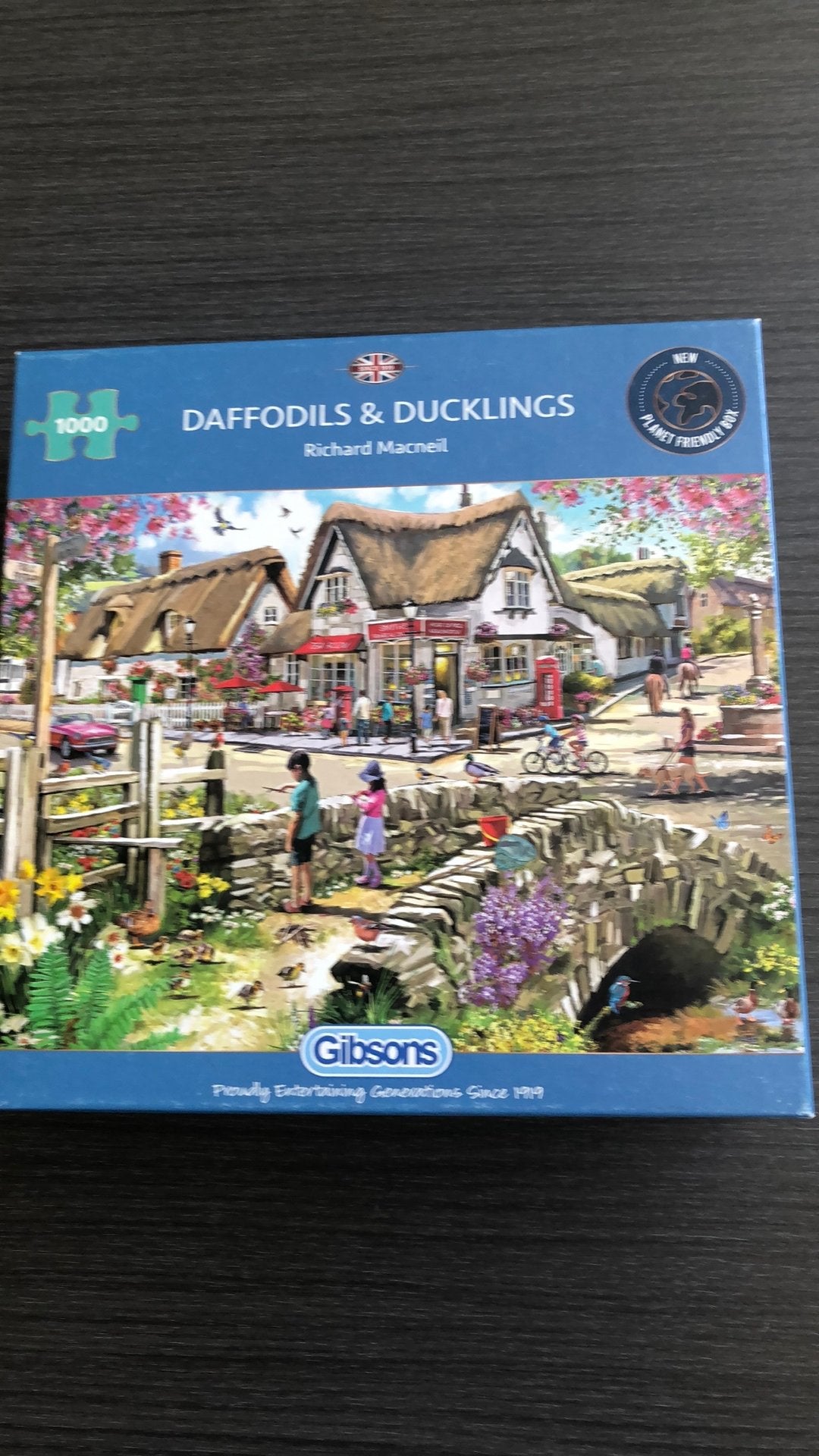 Gibsons puzzel 1000 stukjes, Hobby en Vrije tijd, Denksport en Puzzels, Ophalen, 500 t/m 1500 stukjes, Zo goed als nieuw