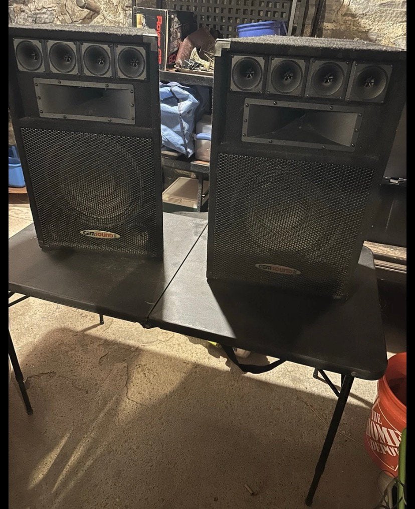 Gem Sound TR-120 Luidpsrekers (set van 2), Ophalen of Verzenden, Zo goed als nieuw, Overige merken