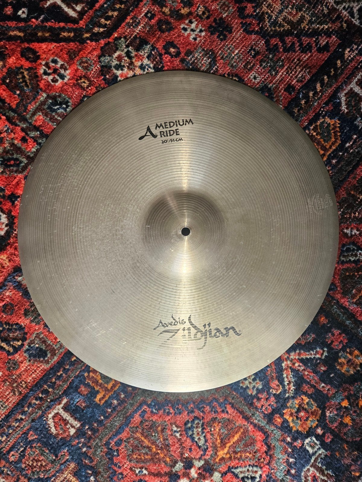 Zildjian A medium ride 20", Ophalen of Verzenden, Zo goed als nieuw, Overige merken