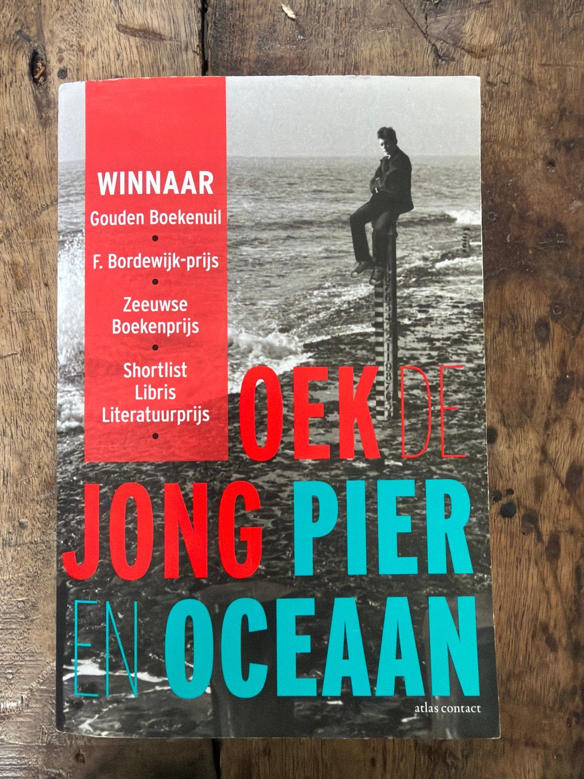 Oek de Jong - Pier en Oceaan (Winnaar Gouden Boekenuil), Boeken, Ophalen of Verzenden, Zo goed als nieuw, Nederland