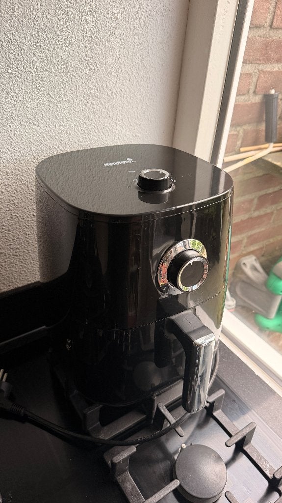 MaxxHome Airfryer Heteluchtfriteuse Zwart ZGAN, Ophalen of Verzenden, Zo goed als nieuw, Airfryer