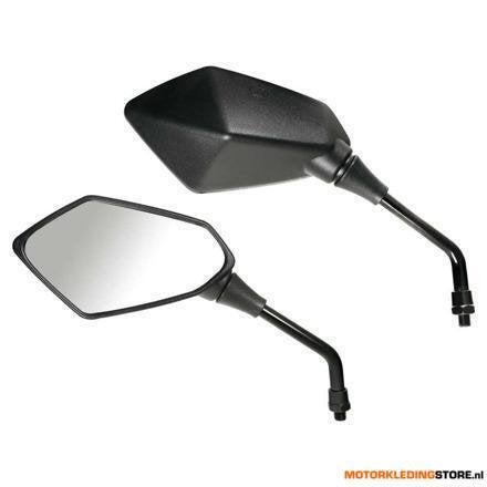 Lampa Kaba Motor Spiegels (set), Zwart, Motoren, Ophalen of Verzenden, Nieuw met kaartje
