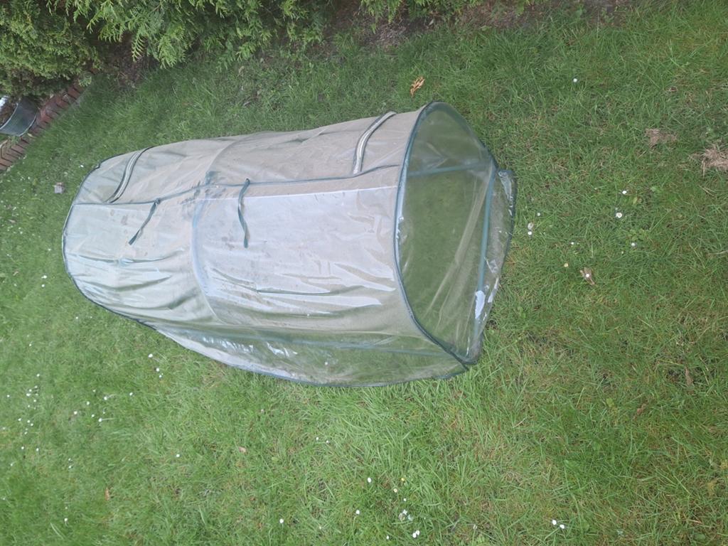 Compacte tunnelkas voor tuin of balkon, Tuin en Terras, Kassen, Zo goed als nieuw, Kweekkas, Plastic, Folie, Ophalen