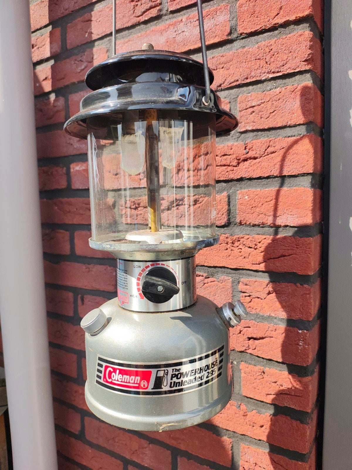 Coleman Benzine Lamp The Powerhouse Unleaded 295 met case, Ophalen, Gebruikt
