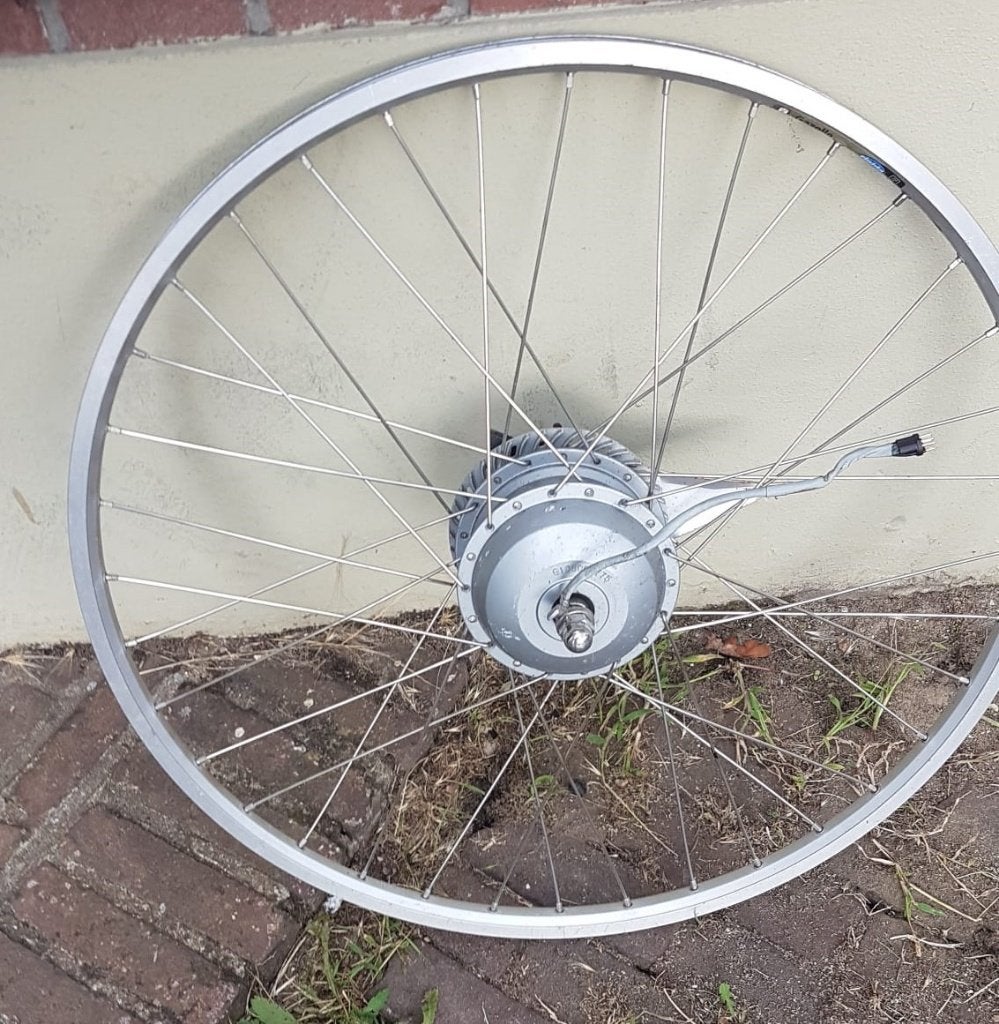 voorwillmotor gazelle  elektrische fiets, Fietsen en Brommers, Zo goed als nieuw, Motor, Gazelle, Ophalen