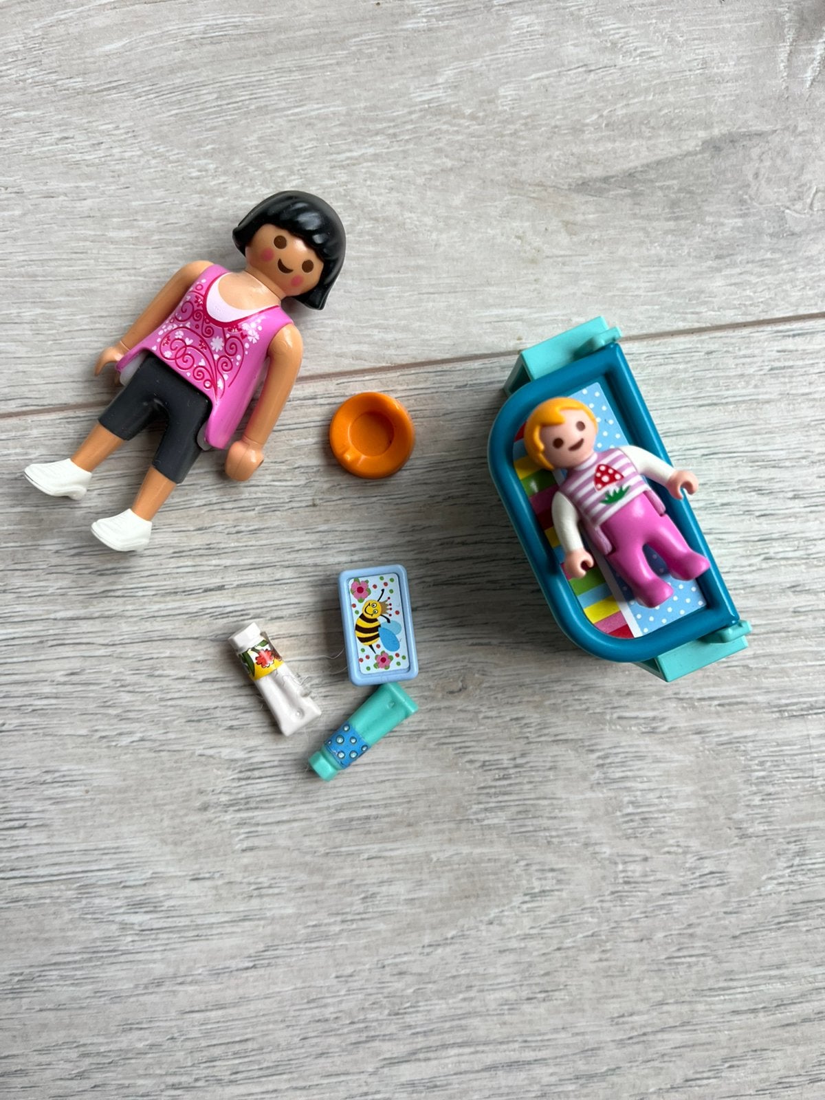 Playmobil moeder en baby, Ophalen of Verzenden, Zo goed als nieuw