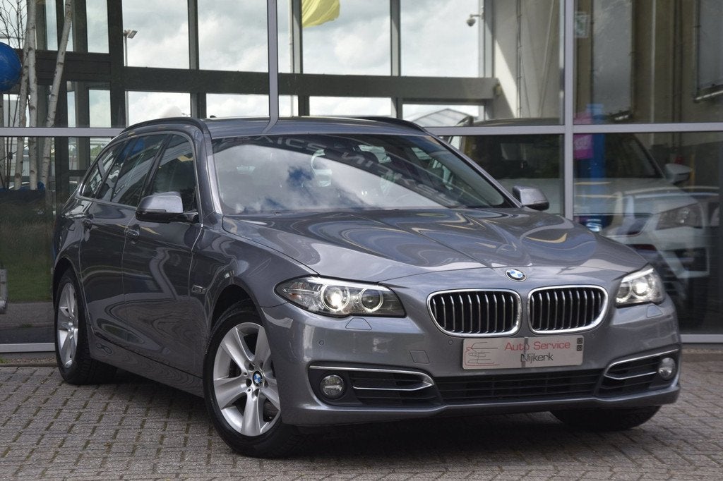 BMW 5-serie Touring 520xd High Executive | Head-Up | ACC | L, Auto's, BMW, 4 cilinders, 2000 kg, Leder, Diesel