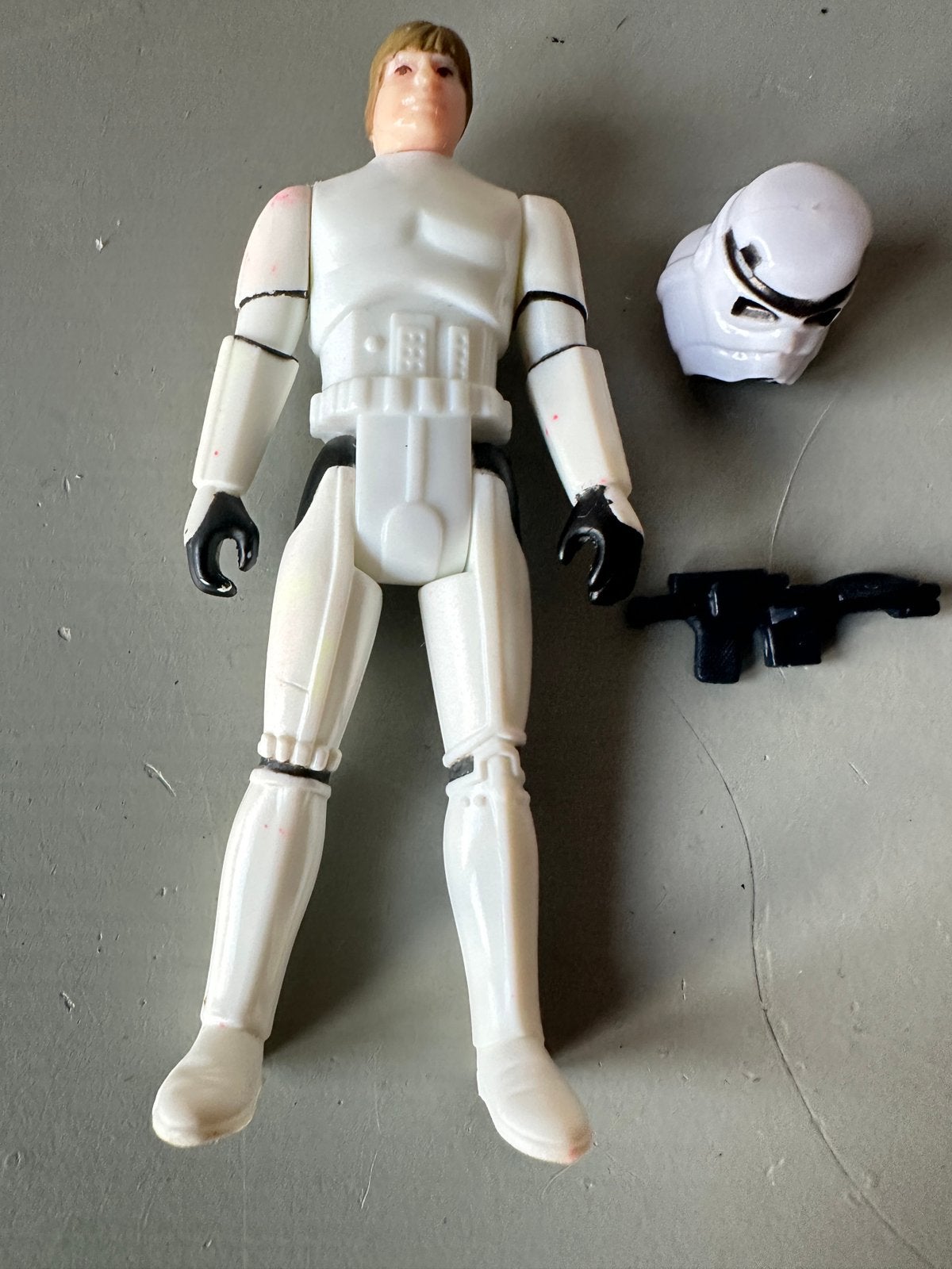 Star Wars vintage Luke Skywalker Stormtrooper Kenner, Ophalen of Verzenden, Zo goed als nieuw, Actiefiguurtje