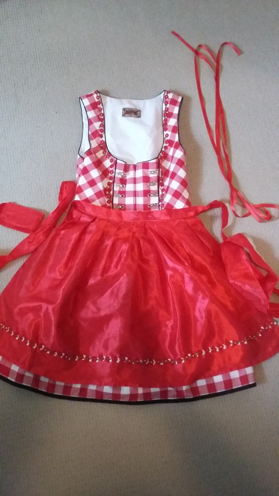 Originele Dirndl jurk met schort merk Stockerpoint, Ophalen of Verzenden, Kleding, Maat 36 (S), Overige thema's