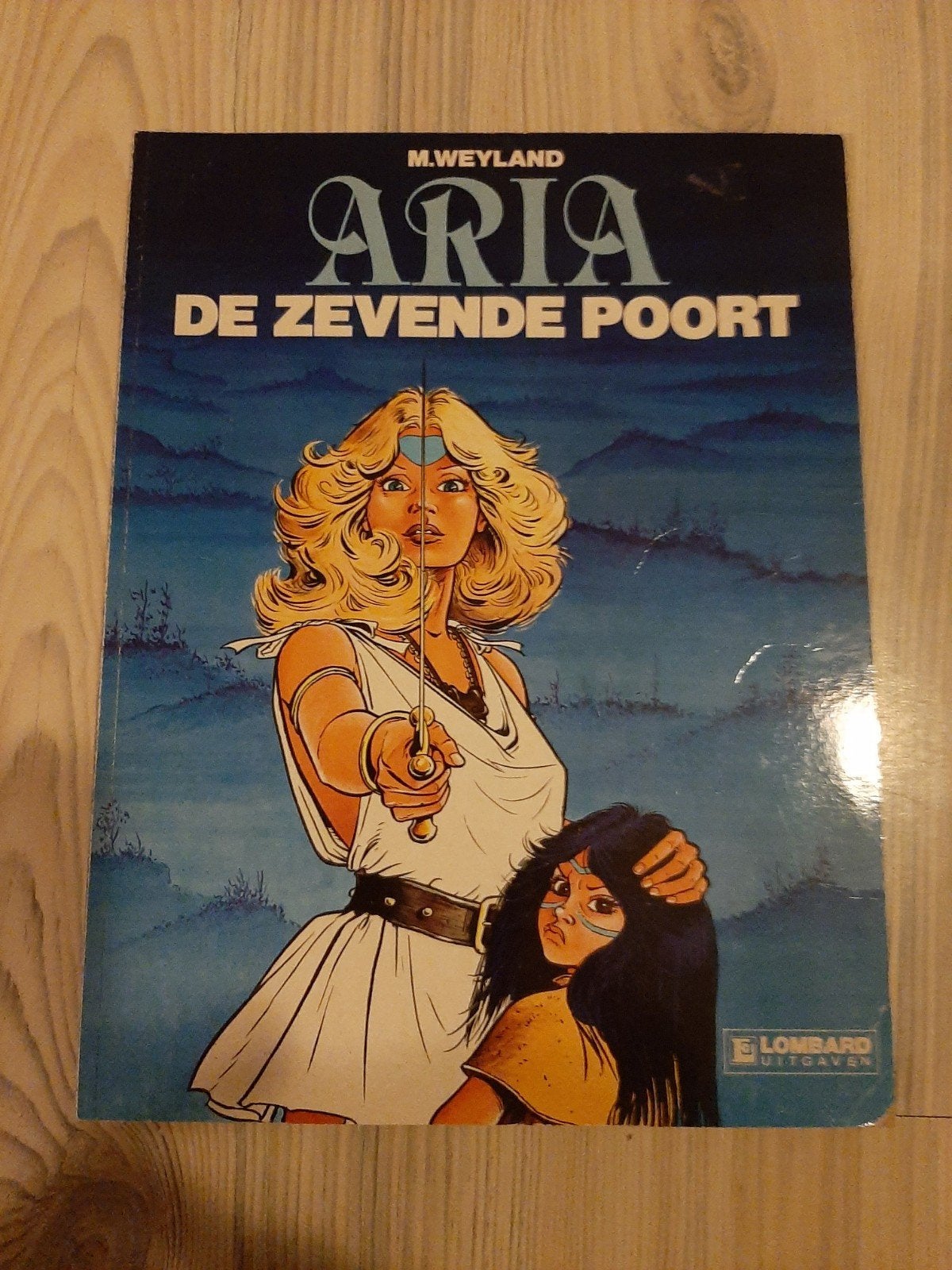 Aria - De Zevende Poort (Michel Weyland), Eén stripboek, Ophalen of Verzenden, Gelezen, Michel Weyland