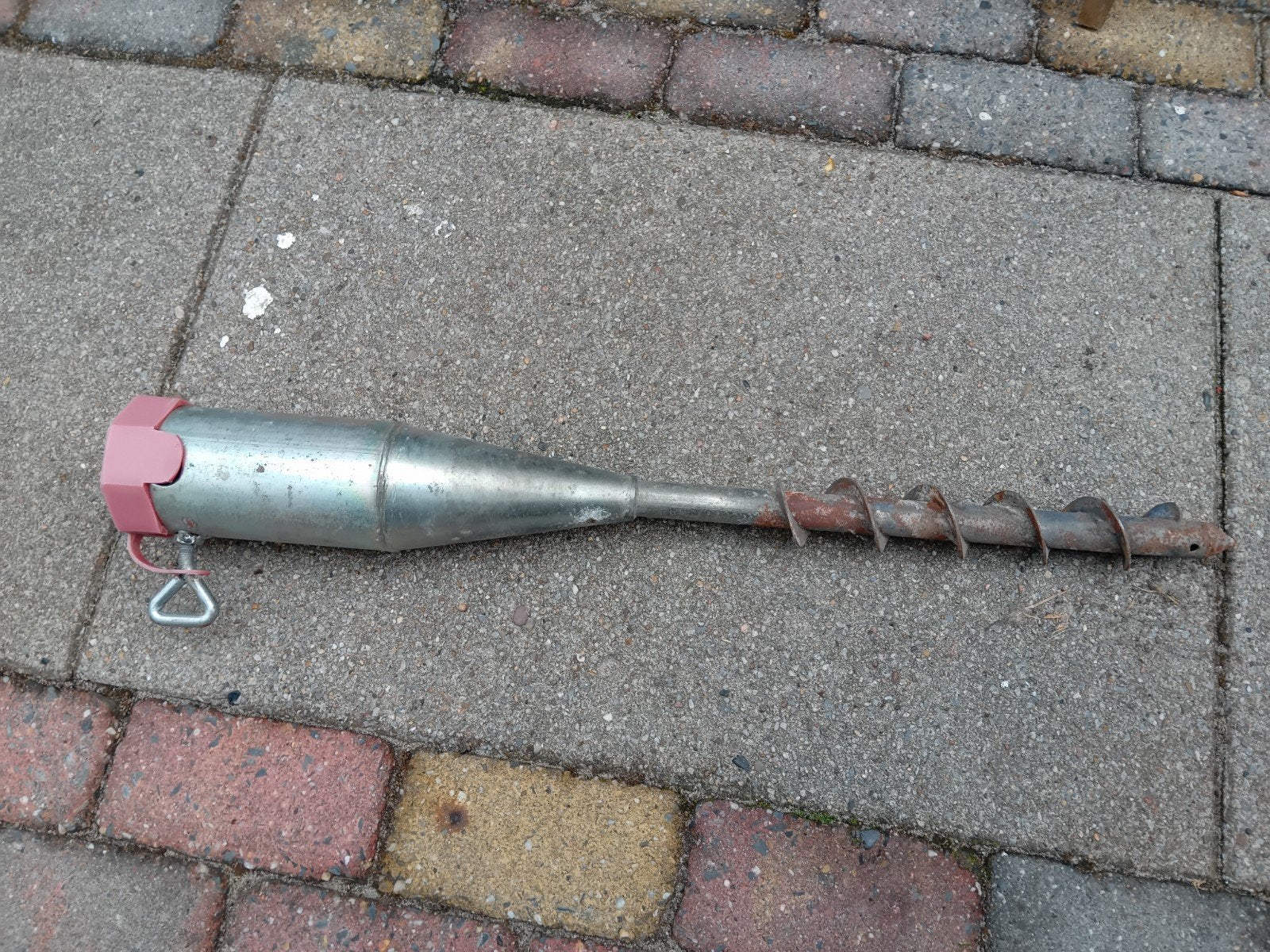 grondpin parasol voet grond pin, Ophalen, Gebruikt