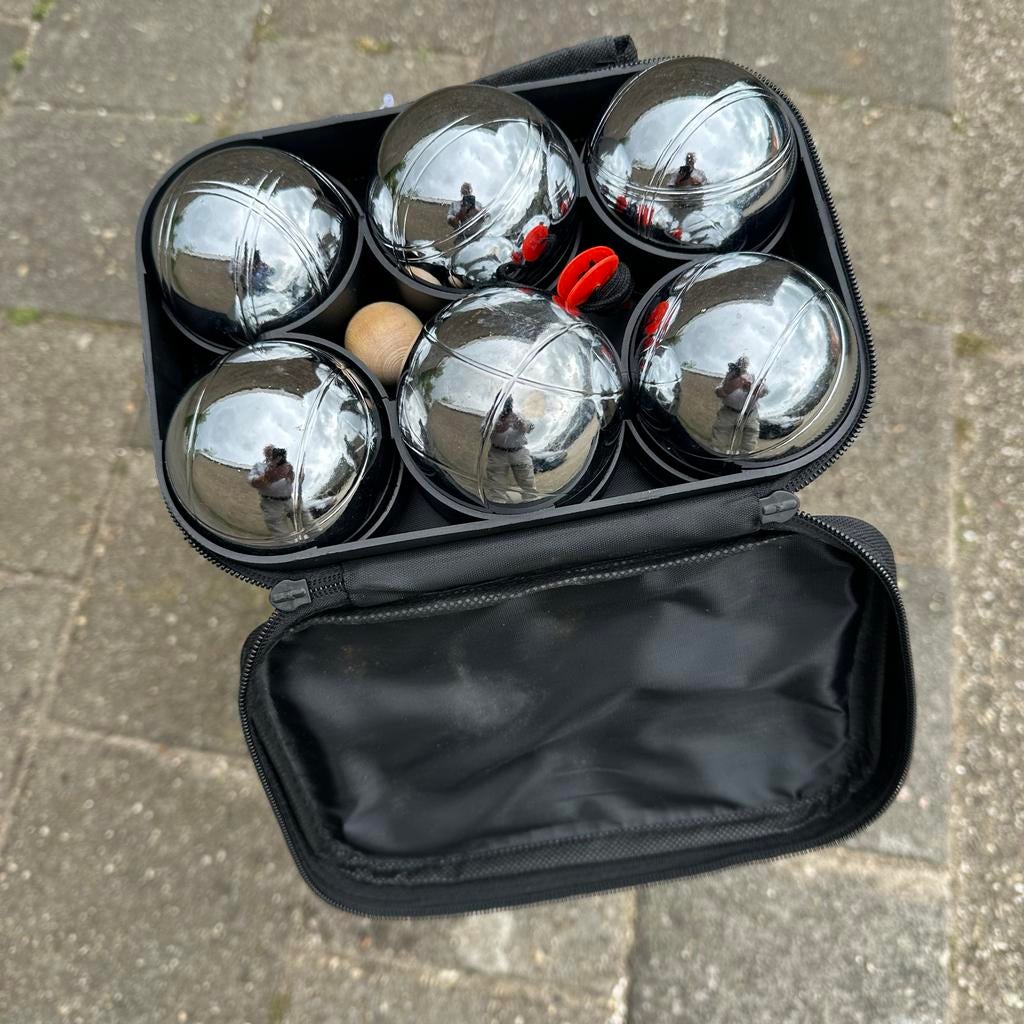 SPORTX Petanque Set - 6 Ballen in Draagtas, Ophalen of Verzenden, Nieuw, Overige typen