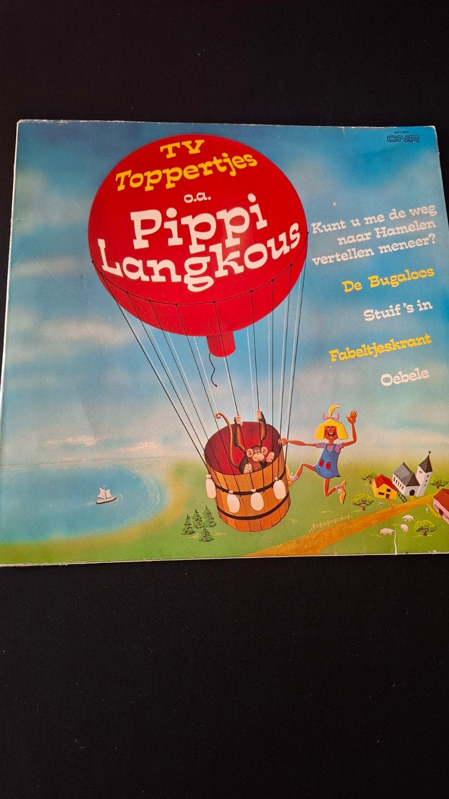 TV Toppertjes o.a. Pippi Langkous - Kinderhits LP, Gebruikt, Ophalen of Verzenden, 3 tot 5 jaar, Muziek