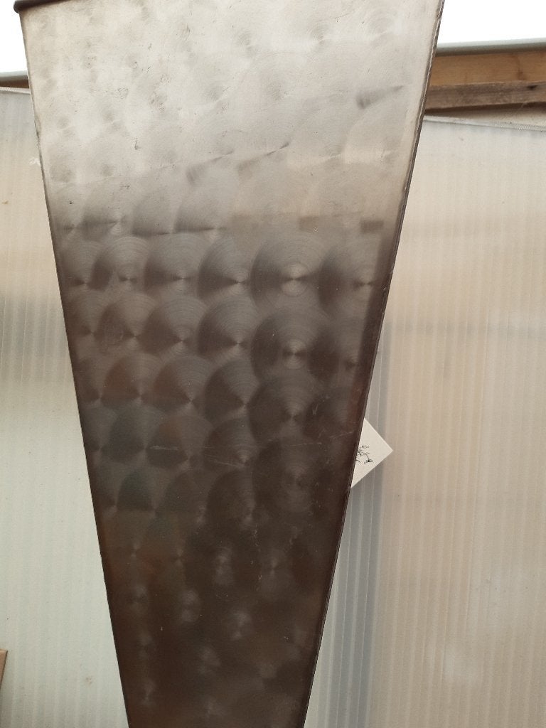 grote rvs design bloembak, plantenstandaard, Ophalen, Overige materialen, Minder dan 25 cm, Overige vormen