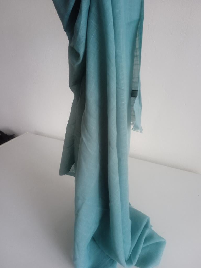 Nieuwe mintblauwe chiffon hijab sjaal, Kleding | Dames, Mutsen, Sjaals en Handschoenen, Verzenden, Maat 46/48 (XL) of groter, Nieuw