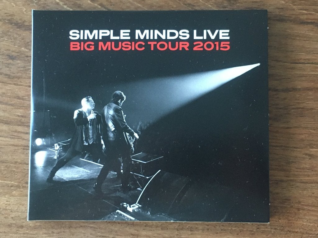 2Cd Simple Minds Live Big Music Tour 2015 ZGAN, Cd's en Dvd's, Pop, Digipak, Ophalen of Verzenden, Zo goed als nieuw