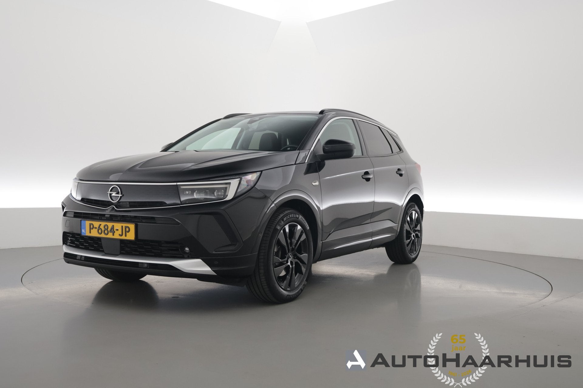 Opel Grandland 1.2 Turbo Business Elegance | Rijklaar! | Ori, Auto's, 12 maanden, 15 km/l, Gebruikt, Zwart