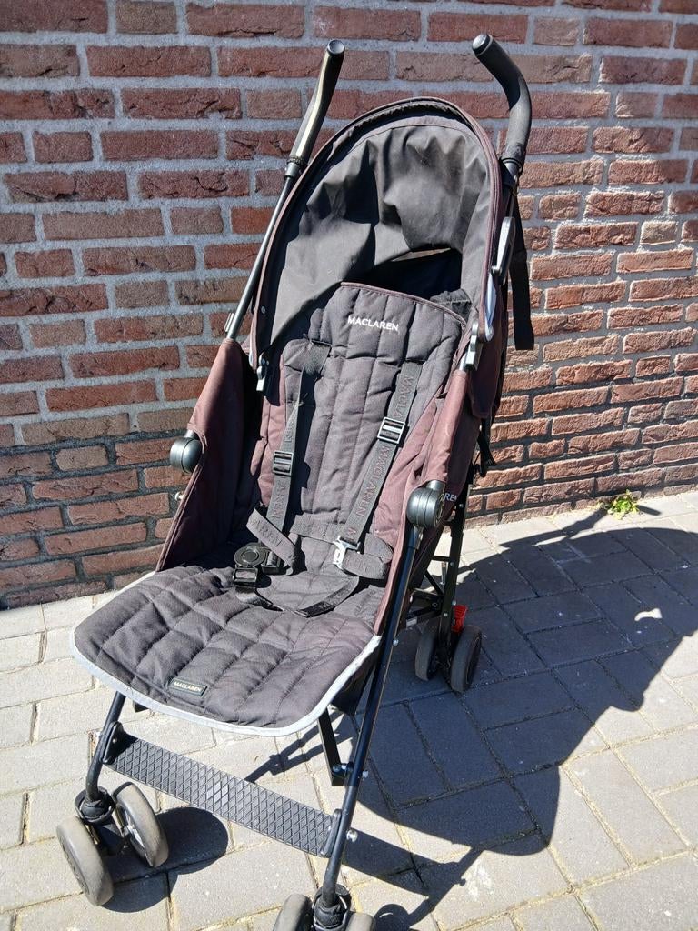 Maclaren buggy - Compact en comfortabel, Ophalen of Verzenden, Gebruikt, Maclaren, Verstelbare rugleuning
