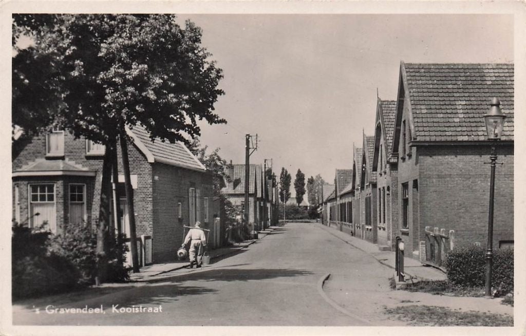 702-348-023 Gravendeel Kooistraat, Verzenden, Voor 1920, Zuid-Holland