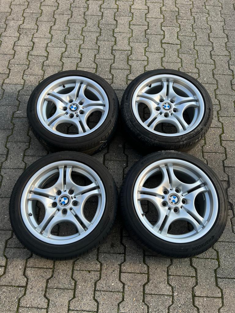 BMW wielen Syle 68 breedset inclusief banden, Auto-onderdelen, Banden en Velgen, Ophalen of Verzenden, 17 inch, Zomerbanden, Banden en Velgen