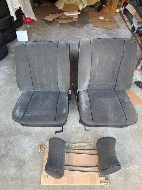 Aangeboden BMW E28 voorstoelen, Ophalen, Gebruikt, BMW