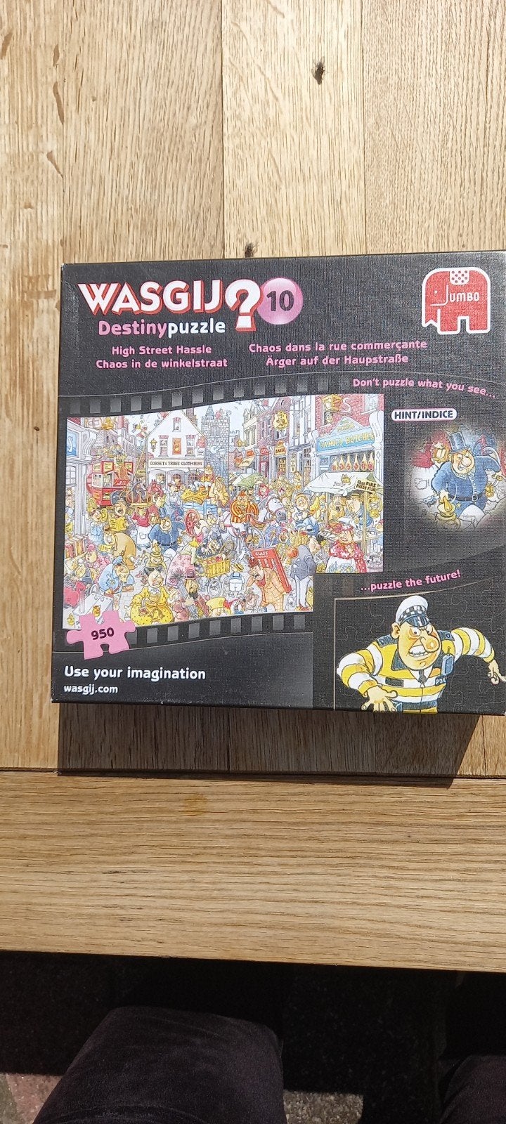 Wasgij Destiny 10 High Street Hassle + Wasgij Original 9, Hobby en Vrije tijd, Denksport en Puzzels, Ophalen of Verzenden, 500 t/m 1500 stukjes