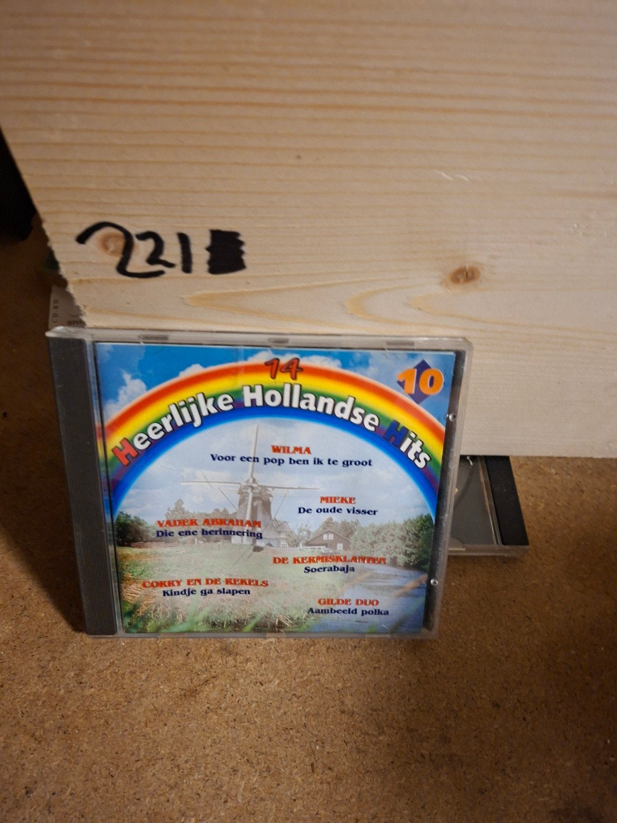 Heerlijke Hollandse Hits CD - Diverse Artiesten, Cd's en Dvd's, Ophalen of Verzenden, Gebruikt, Levenslied of Smartlap, Verzamelalbum