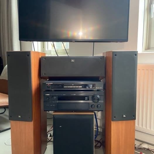 JBL XTi Sound System + Yamaha RX-V1300RDS AV Receiver, Overige merken, 70 watt of meer, Ophalen of Verzenden, Overige spelers
