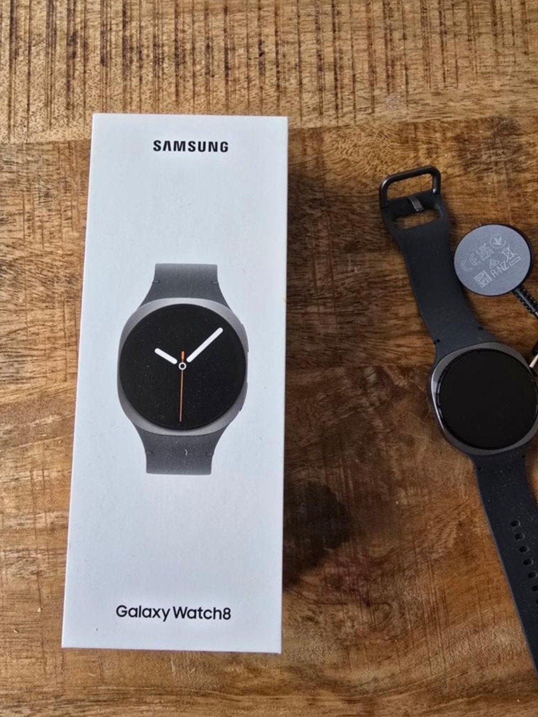 Te koop Samsung Watch 8 lte 40 mm, Sieraden, Tassen en Uiterlijk, Smartwatches, Ophalen, Nieuw, Zwart, Android