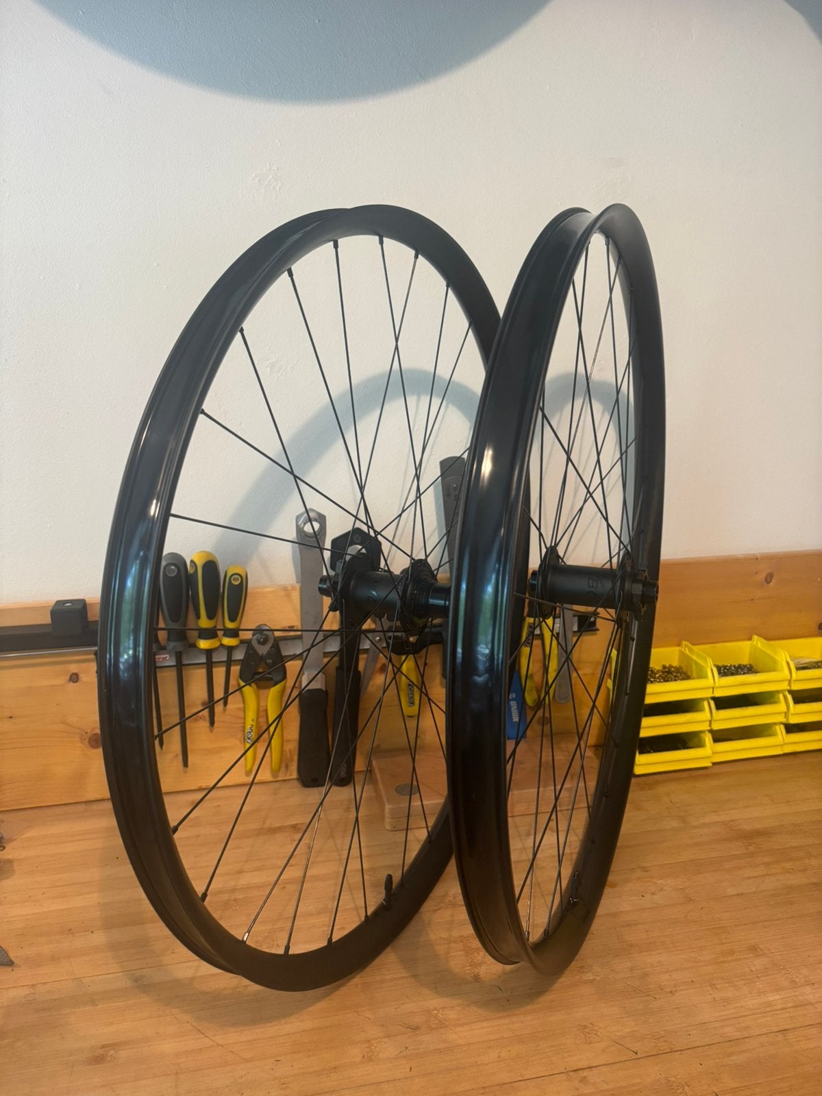 Carbon boost mtb mountainbike wielset xc bontrager adv.whls, Ophalen of Verzenden, Zo goed als nieuw, Mountainbike, Carbon