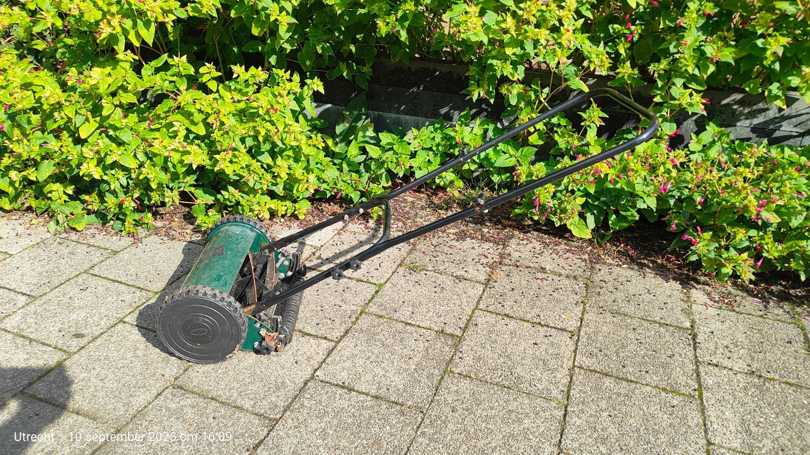 Greenway handgrasmaaier - Goed onderhouden, Tuin en Terras, Gebruikt, Handgrasmaaier, Kooimesmaaier, Ophalen