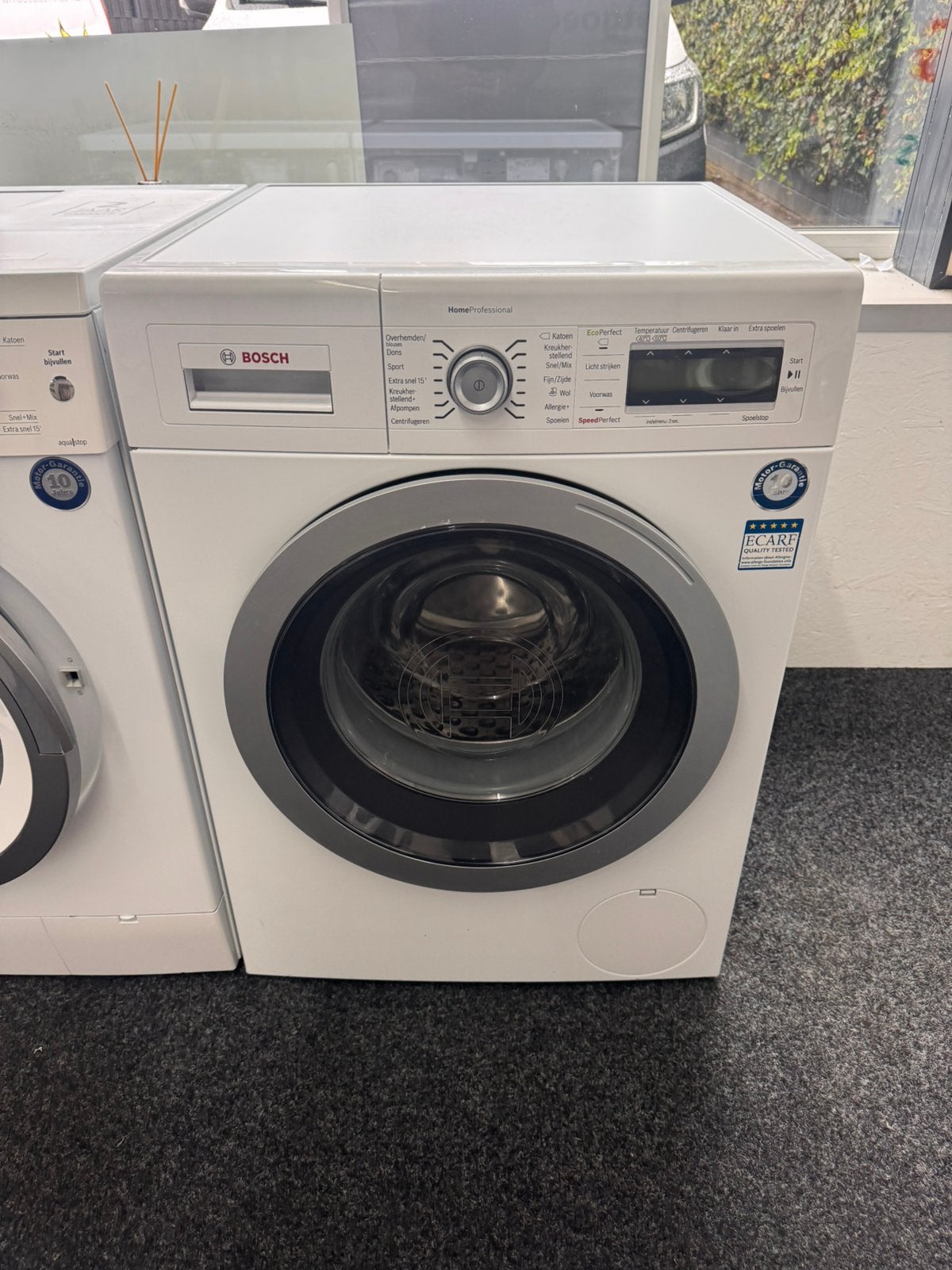 BOSCH 1600 HOME PROFESSIONAL 9 KG met 2 jaar garantie, 1200 tot 1600 toeren, N, N, 8 tot 10 kg