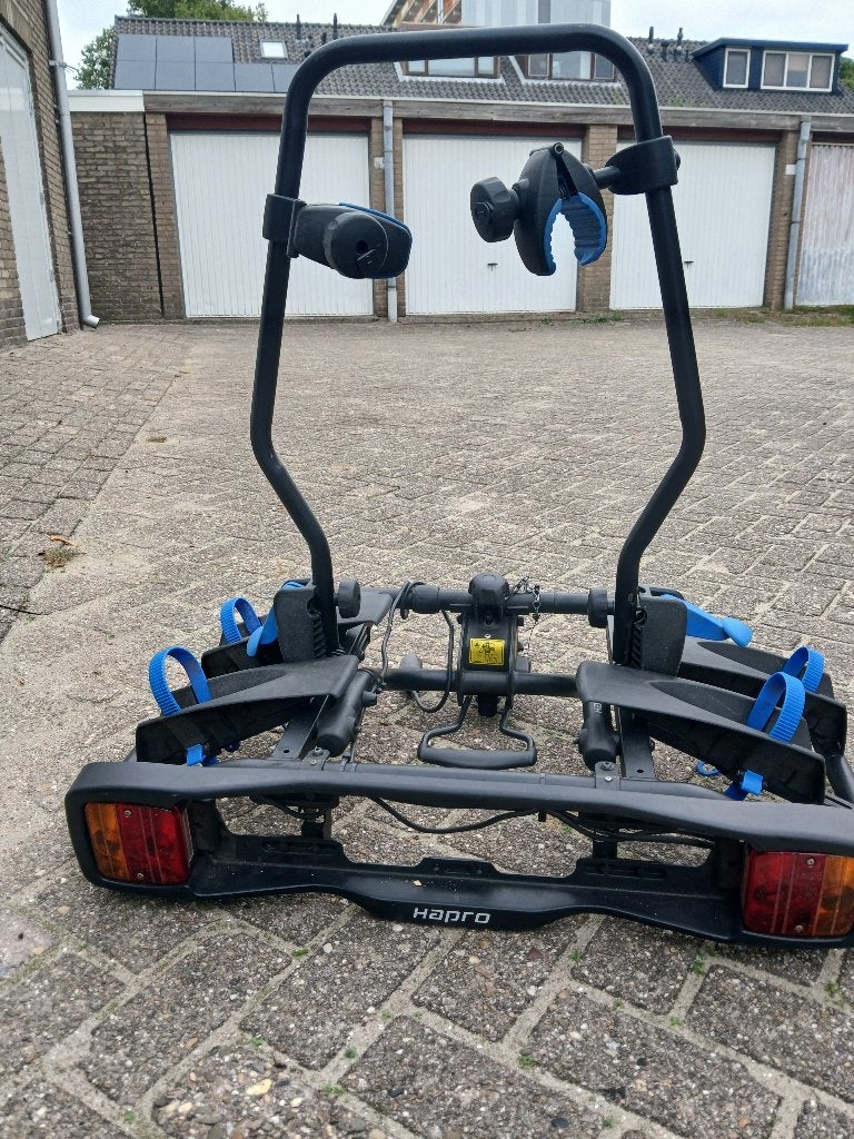 Hapro fietsendrager voor 2 fietsen, Auto diversen, Ophalen, 2 fietsen, Gebruikt, Trekhaakdrager