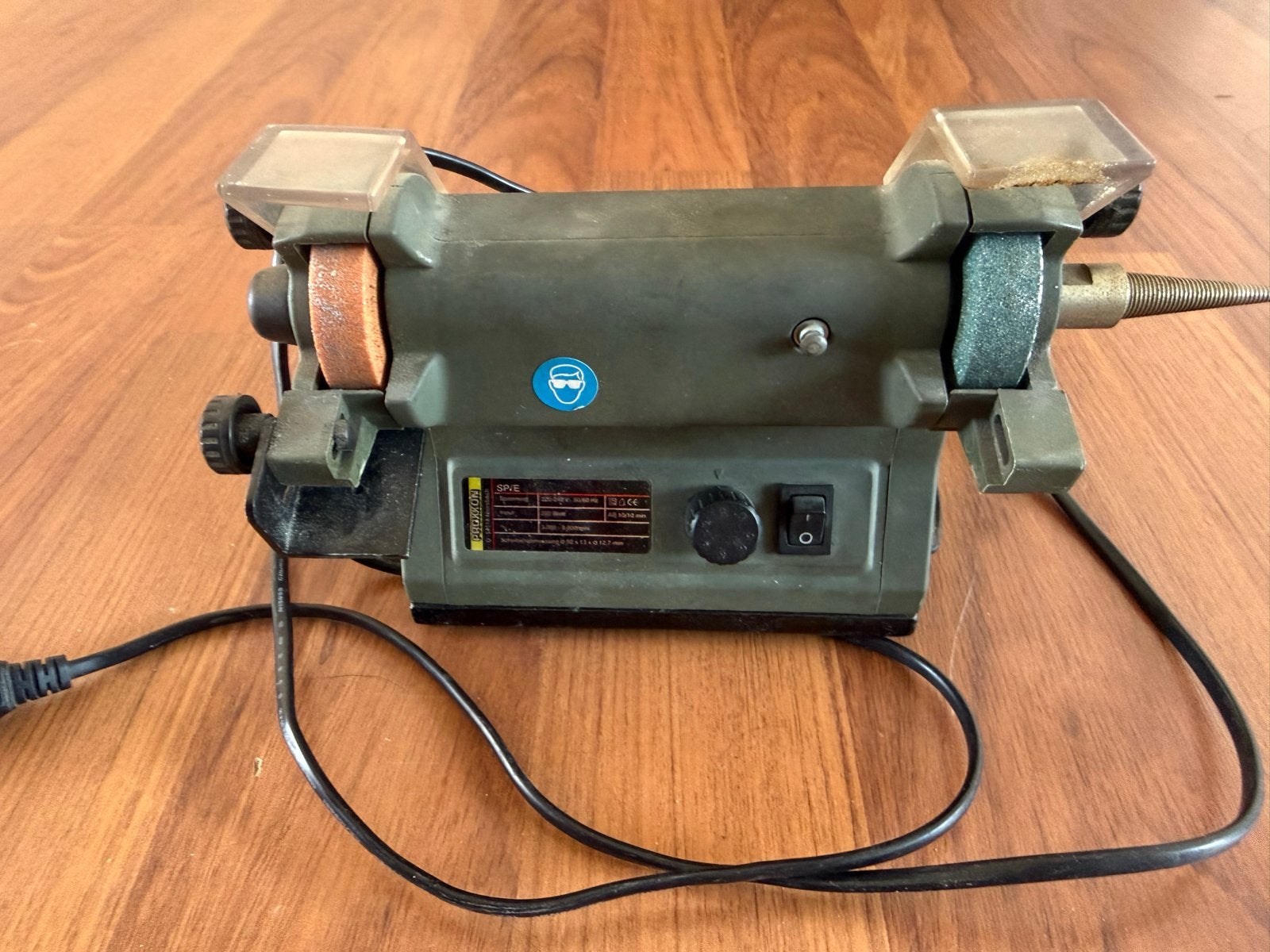 Proxxon SP/E Slijper - Weinig gebruikt, Ophalen of Verzenden, Zo goed als nieuw, Minder dan 700 watt, Werkbankslijpmachine