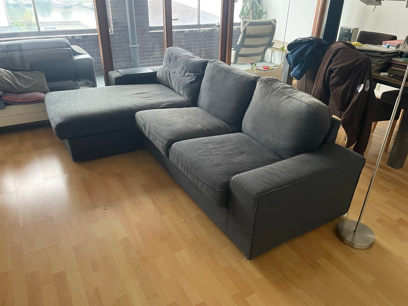IKEA Hoekbank - Comfortabel en Ruim, Huis en Inrichting, Ophalen, 250 tot 300 cm, Gebruikt, 100 tot 125 cm