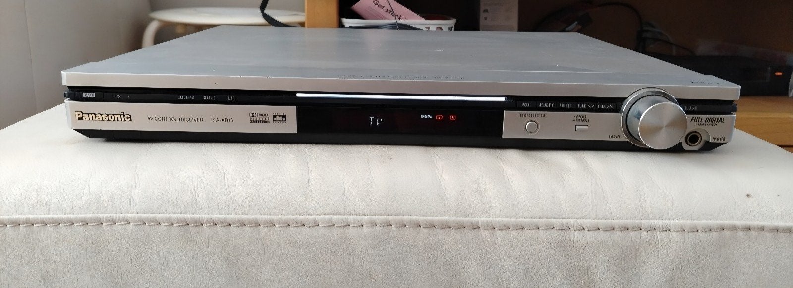 Panasonic sa xr 15 / 5.1 digitale vintage receiver, Ophalen, Gebruikt, Minder dan 60 watt, Overige merken