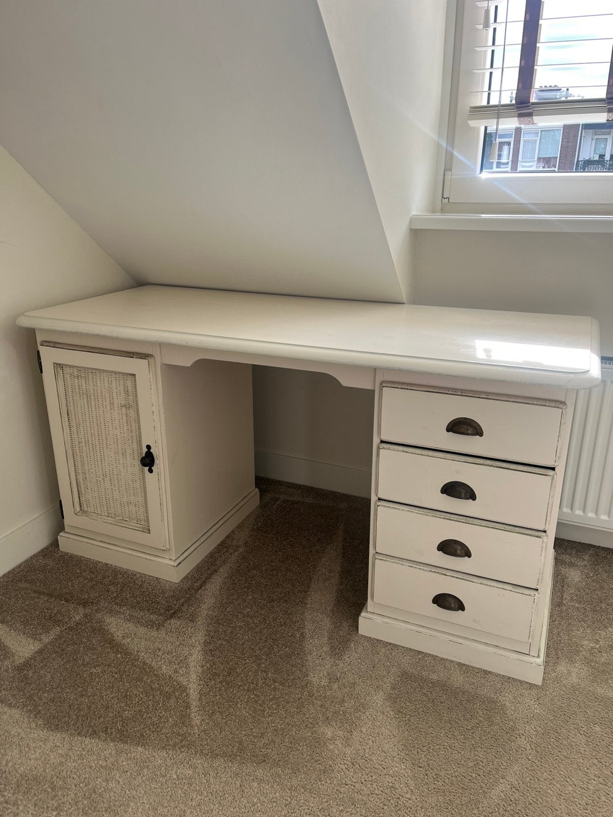 Bureau riviera maison look, Ophalen, Zo goed als nieuw, Computerbureau, 60 cm